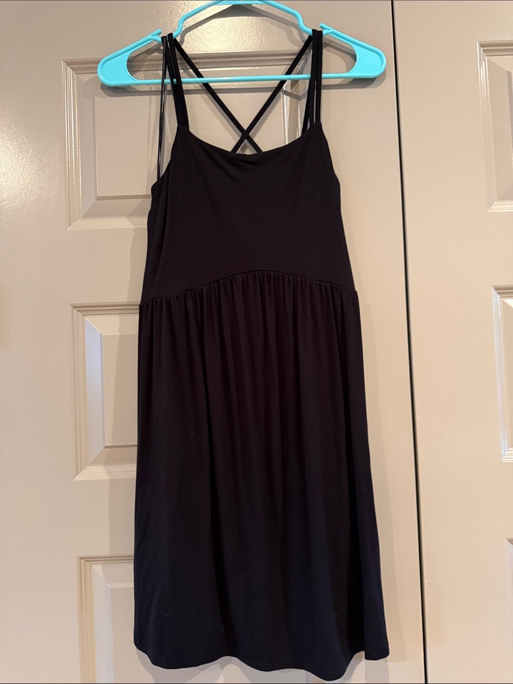 Old Navy Black Sundress with Crisscross Straps